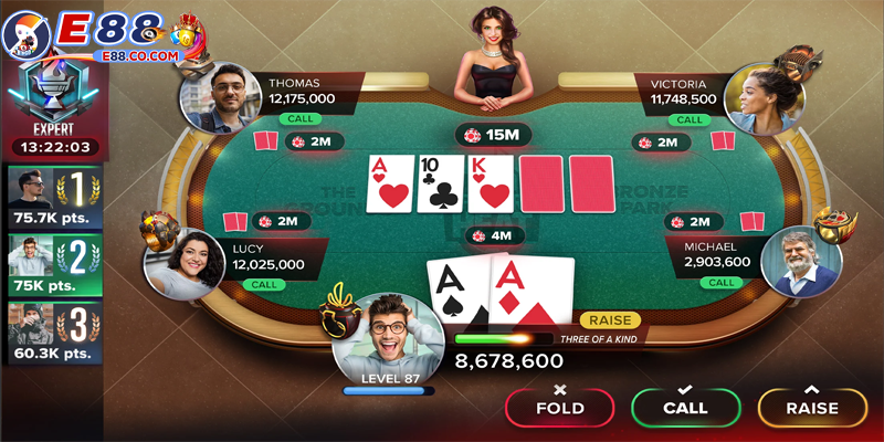 Cách chơi game bài Poker hiệu quả chọn bàn dễ thắng