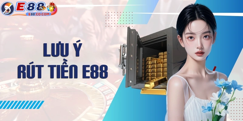 Một số lưu ý quan trọng khi rút tiền tại E88